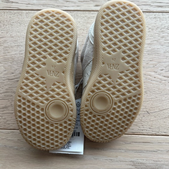 New! Zara retro leather sneakers- toddler size 8 - Picture 8 of 8